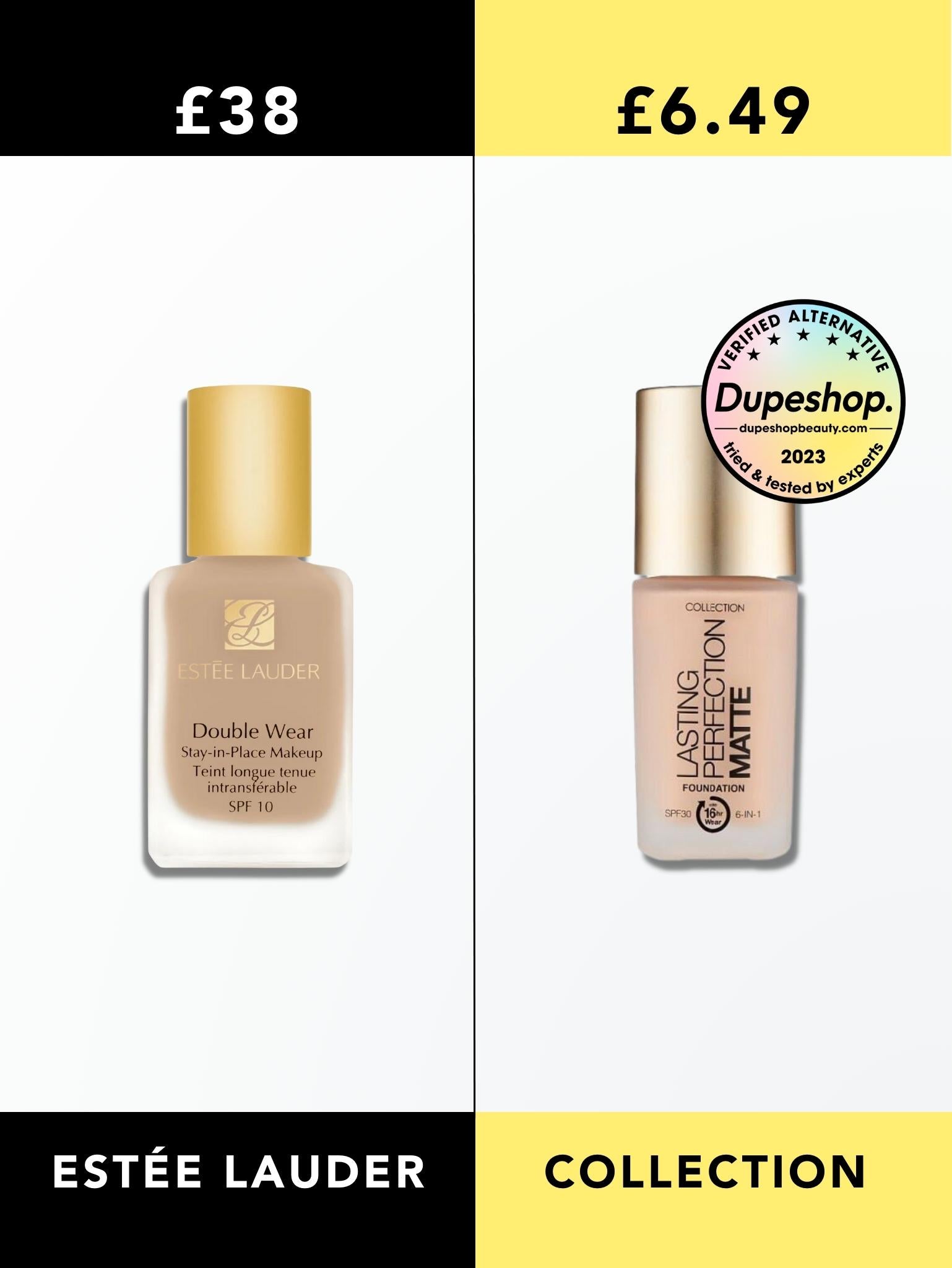 Estee Lauder Double Wear Foundation Colour Chart