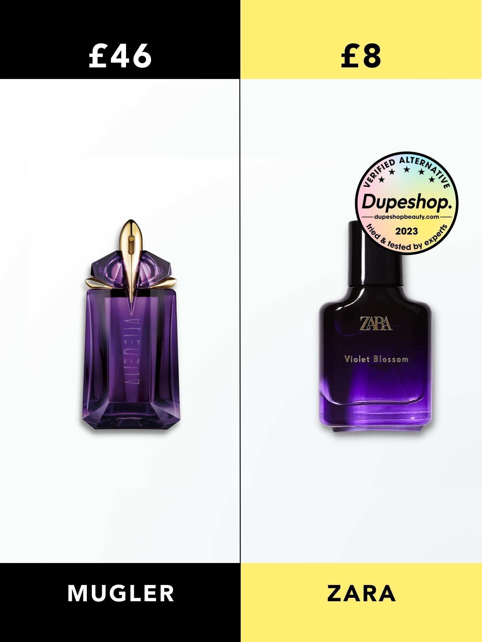 Decant/Takal) 2ml & 5ml - ZARA Perfume VIOLET BLOSSOM EDP - dupe for  Thierry Mugler Alien, Beauty & Personal Care, Fragrance & Deodorants on  Carousell