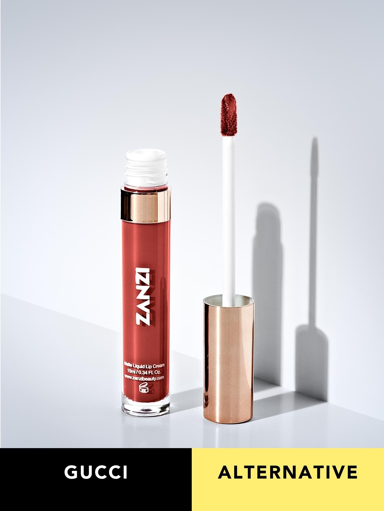 Zanzi Matte Liquid Lipstick: Ruby Rulz