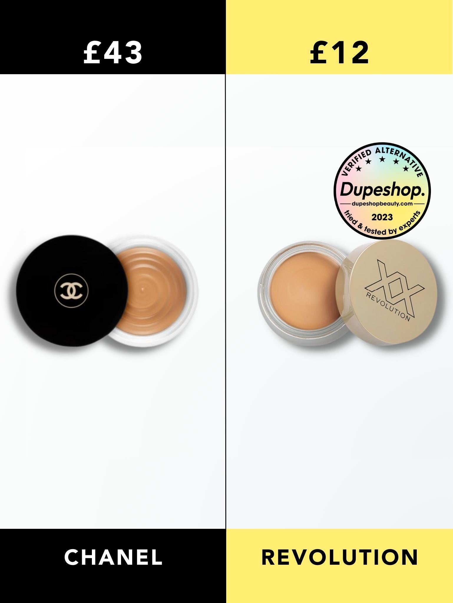 Chanel Bronzing Cream vs Revolution Cream Bronzer – Dupeshop