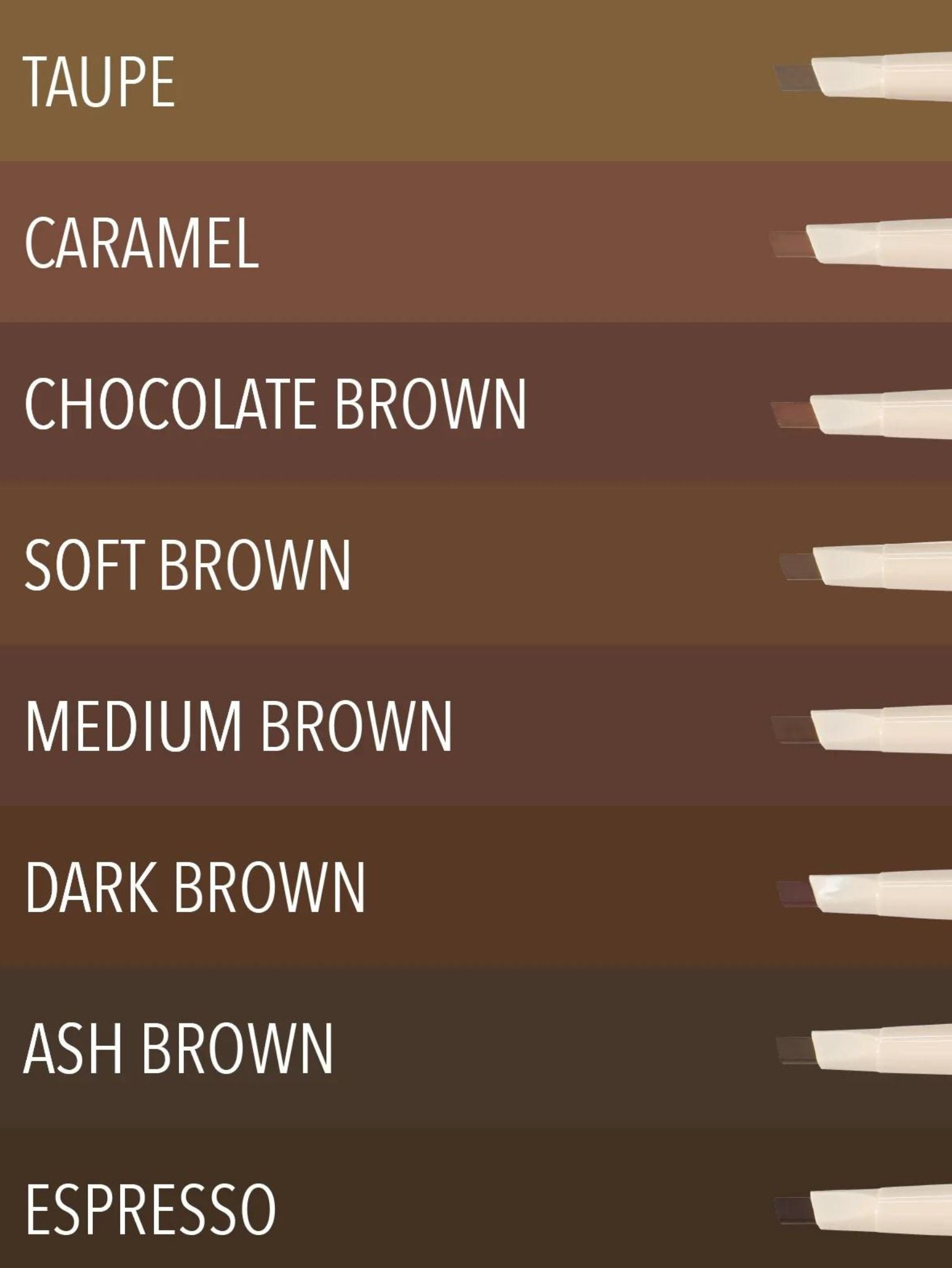 Moira Angled Brow Pencil: Soft Brown
